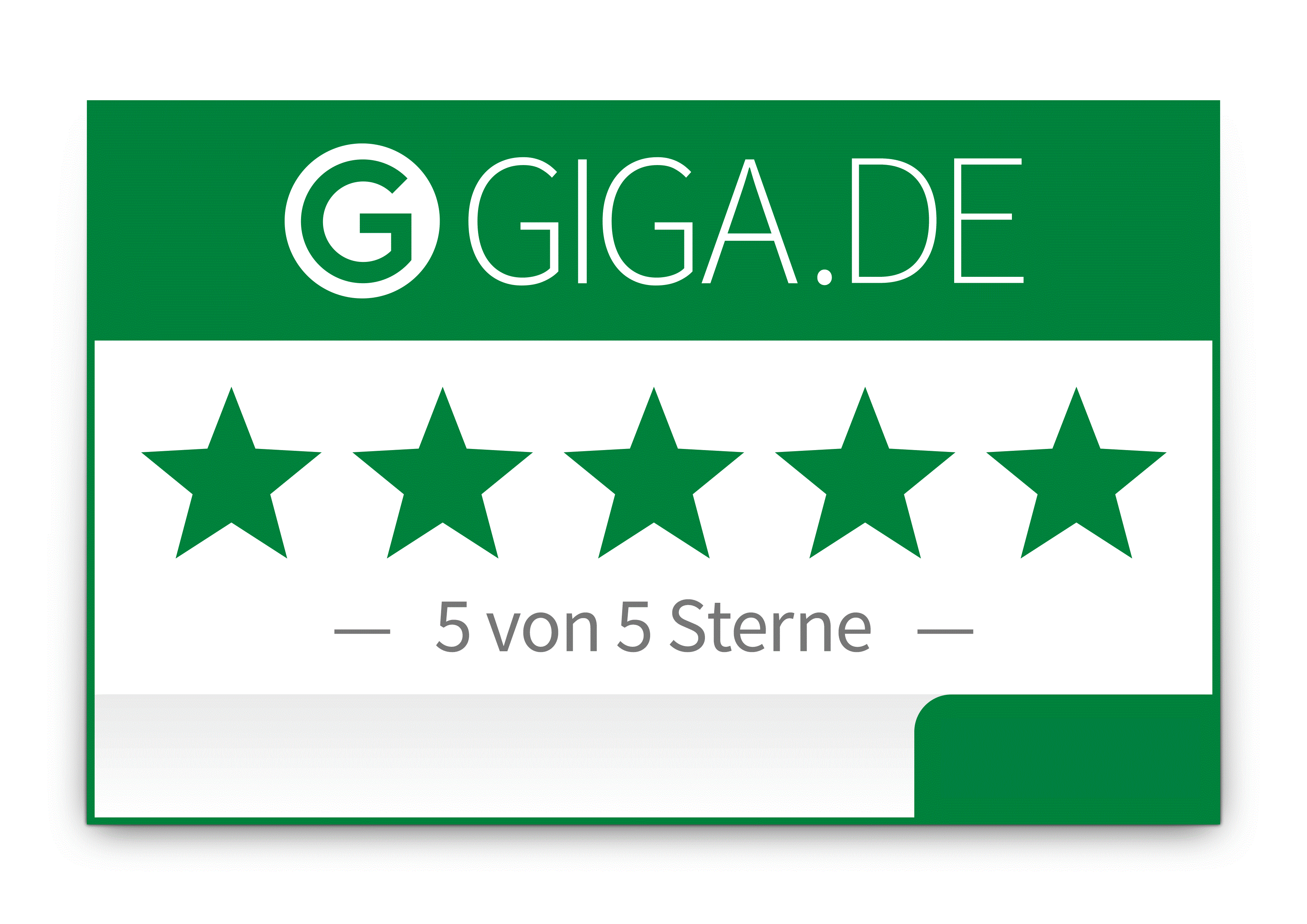 GIGA : Cinq étoiles